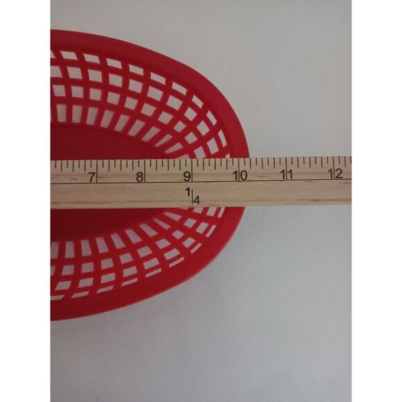 Retro Style Shamrock Industries MPLS, MN Fast Food or Picnic Baskets Set of 6 - Picture 5 of 6